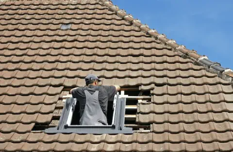 Pose de velux - Oiry